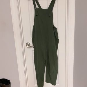 Green overalls
